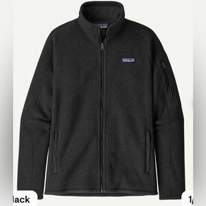 Women’s Better Sweater black Patagonia jacket